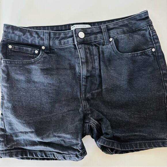 MENS ASOS DESIGN Black Denim Jean Mini 4" Inseam Casual Short Shorts Jeans 32 - Picture 7 of 13